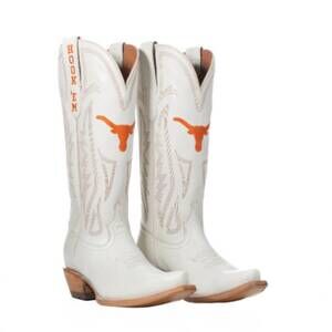 NEW GAMEDAY BOOTS women's western boot in ivory  - university of texas